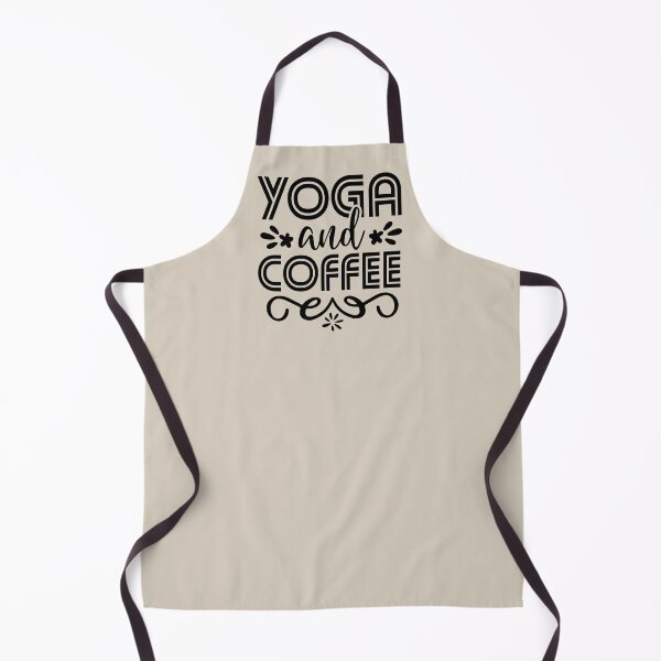 Item preview, Yoga Quote Yoga and Coffee Motivational Saying designed and sold by SoccaTamam.