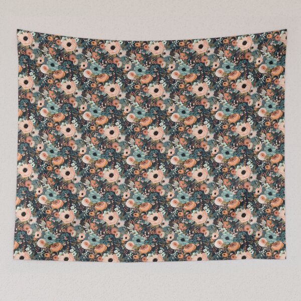 Item preview, colourful watercolour Flowers, digital art designed and sold by AthenaUK.