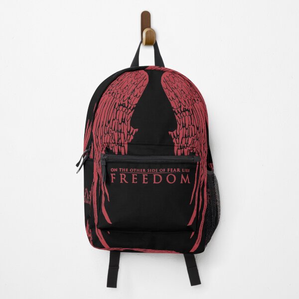 Item preview, On The Other Side of Fear Lies Freedom - Red Version designed and sold by AbundanceSeed.