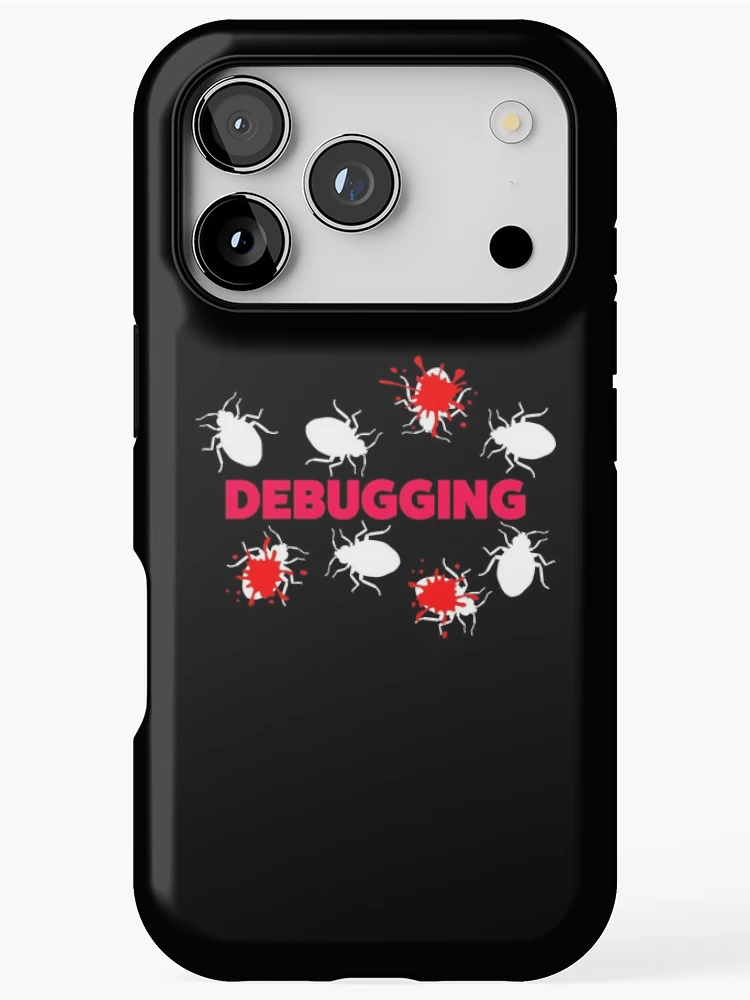 Thumbnail 1 of 4, iPhone Case, Debugging designed and sold by KeepOnCoding.