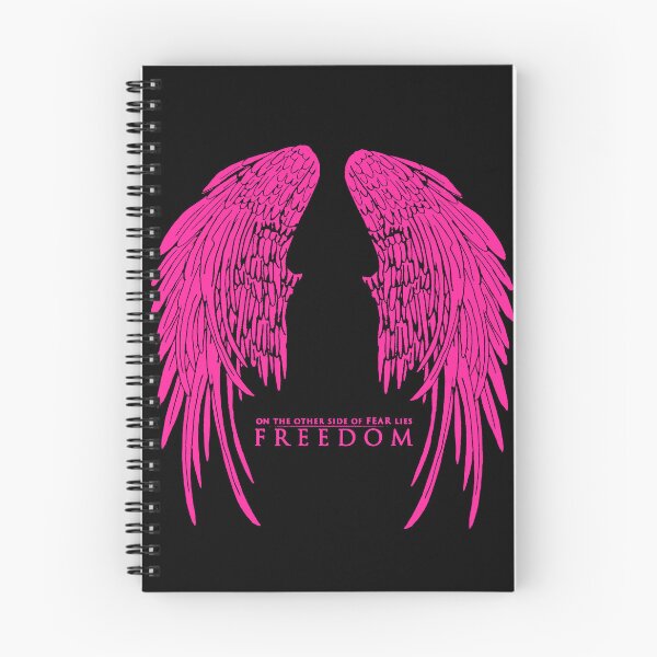 Item preview, On The Other Side of Fear Lies Freedom - Pink Version designed and sold by AbundanceSeed.
