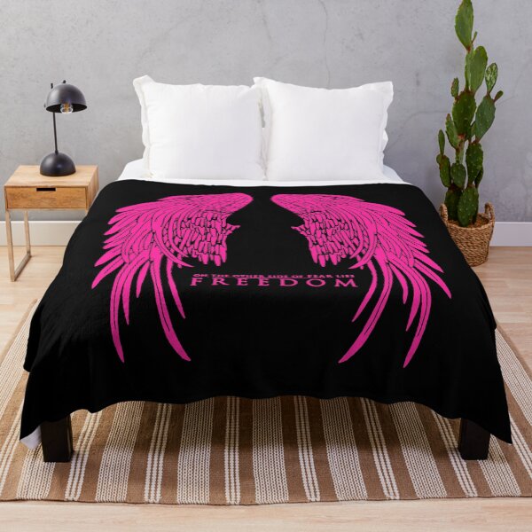 Item preview, On The Other Side of Fear Lies Freedom - Pink Version designed and sold by AbundanceSeed.