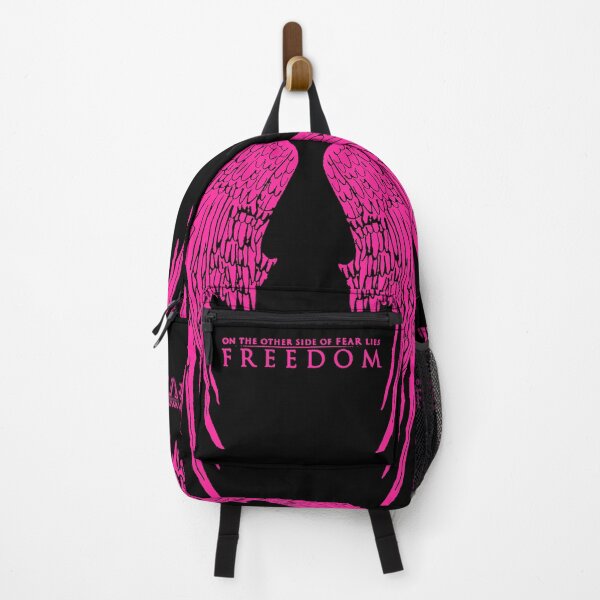 Item preview, On The Other Side of Fear Lies Freedom - Pink Version designed and sold by AbundanceSeed.