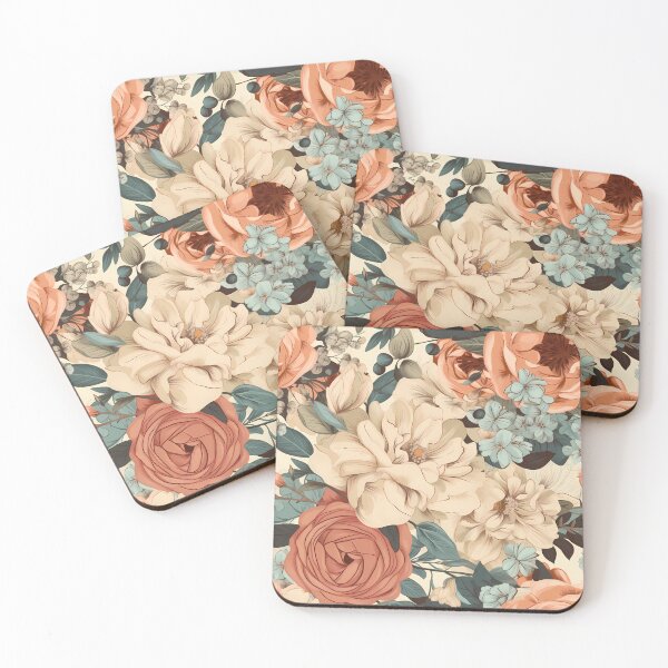 Item preview, colourful watercolour Flowers, digital art designed and sold by AthenaUK.