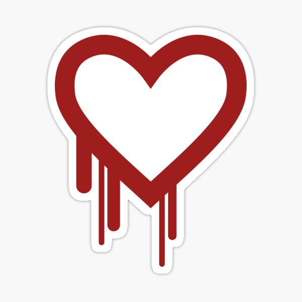 Heartbleed Sticker