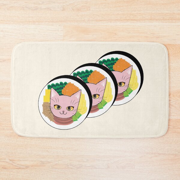 Item preview, Kitty-bap Kimbap Gimbap Cat designed and sold by akwl-design.