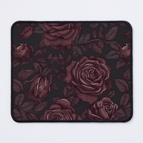 Item preview, Maroon Rose Pattern designed and sold by RooArtistry.
