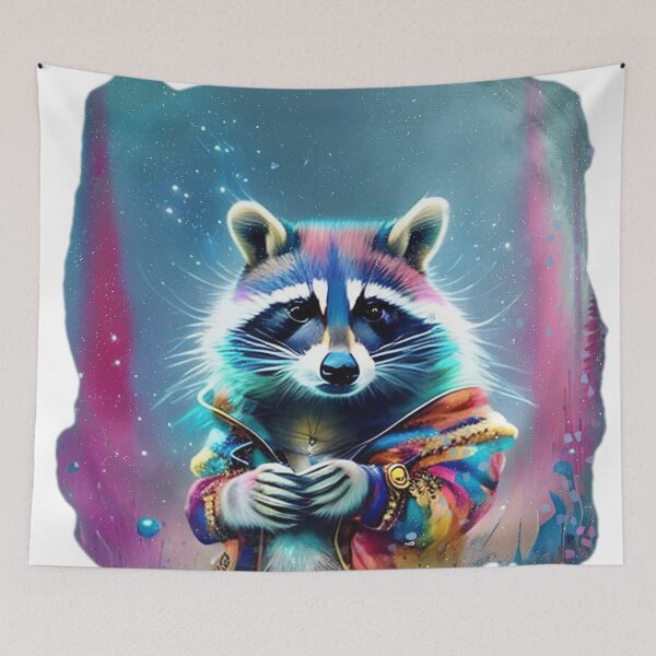 Item preview, Rapping raccoon designed and sold by TheStoryBox.