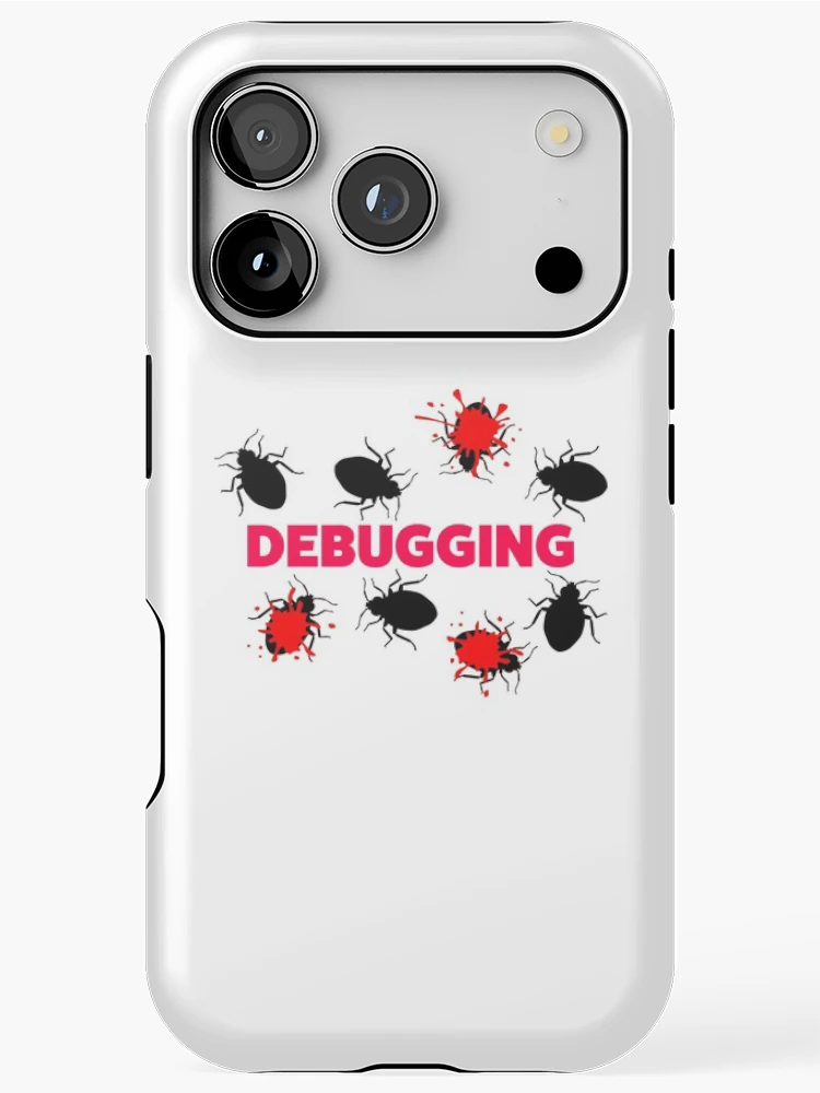 Thumbnail 1 of 4, iPhone Case, Debugging designed and sold by KeepOnCoding.