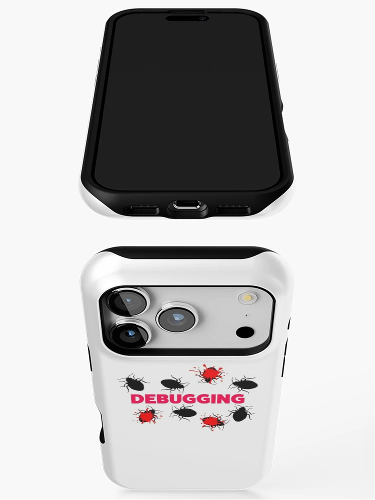 Thumbnail 3 of 4, iPhone Case, Debugging designed and sold by KeepOnCoding.