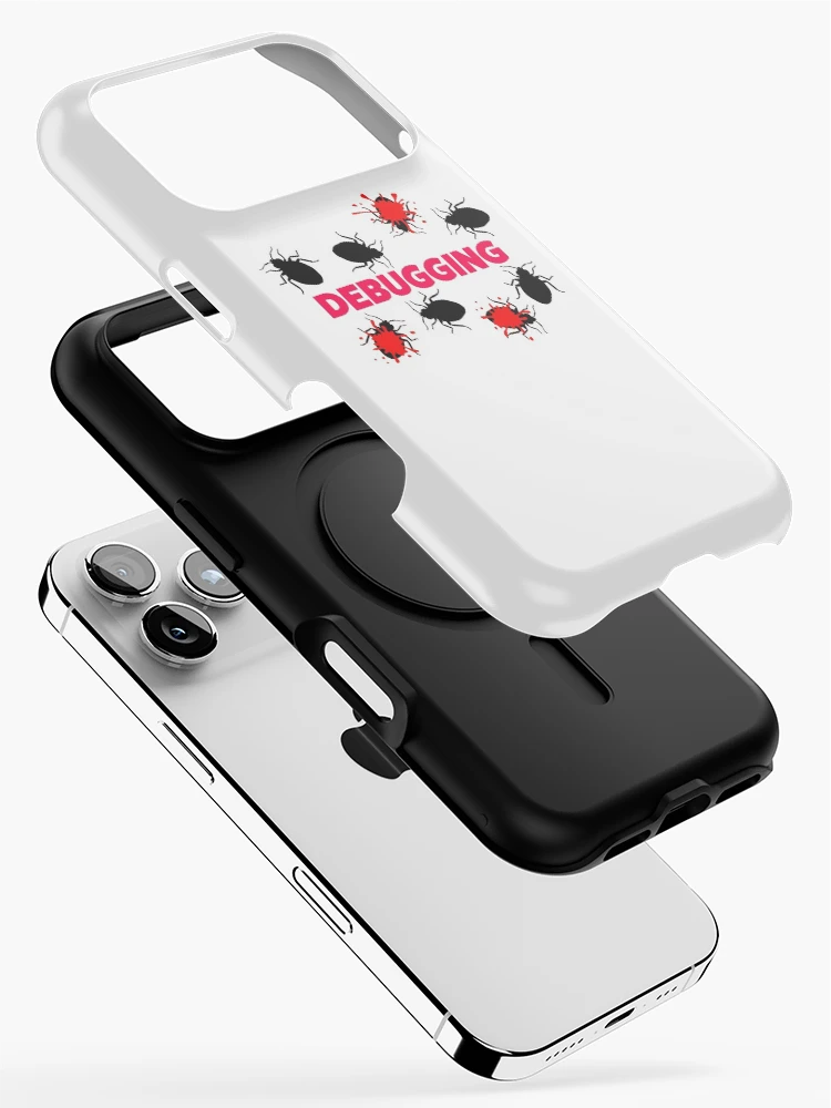 Thumbnail 2 of 4, iPhone Case, Debugging designed and sold by KeepOnCoding.