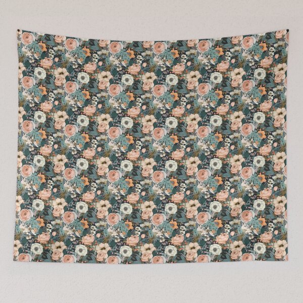 Item preview, colourful watercolour Flowers, digital art designed and sold by AthenaUK.