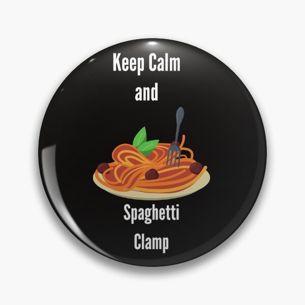 Item preview, Keep Calm and Spaghetti Clamp Italian Cuisine designed and sold by MiSuPa.