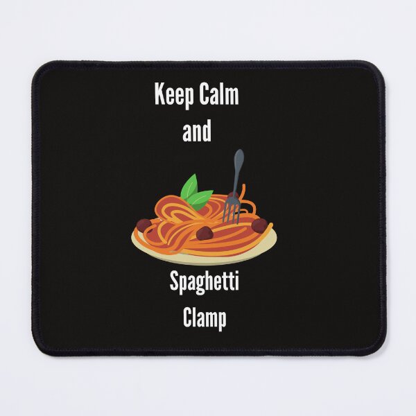 Item preview, Keep Calm and Spaghetti Clamp Italian Cuisine designed and sold by MiSuPa.