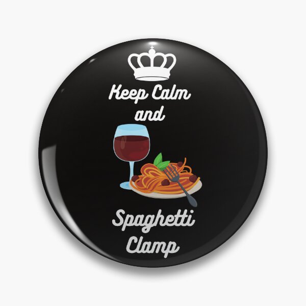 Item preview, Keep Calm and Spaghetti Clamp Italian Cuisine designed and sold by MiSuPa.