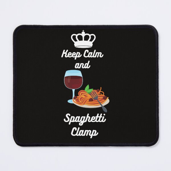 Item preview, Keep Calm and Spaghetti Clamp Italian Cuisine designed and sold by MiSuPa.