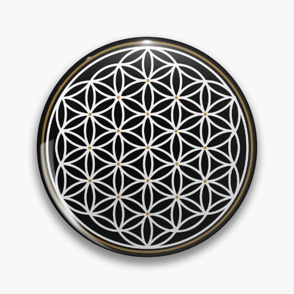 Item preview, FLOWER OF LIFE ANCIENT MYSTICAL SYMBOL designed and sold by Madjack Tees Kiwi SuperStore.