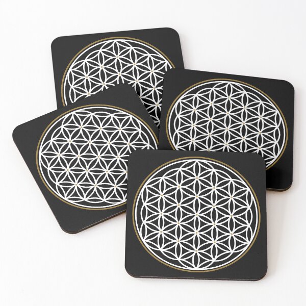 Item preview, FLOWER OF LIFE ANCIENT MYSTICAL SYMBOL designed and sold by Madjack Tees Kiwi SuperStore.