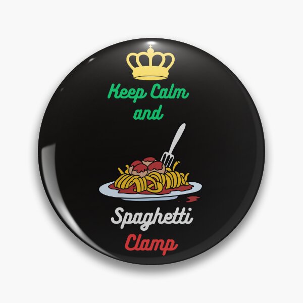 Item preview, Keep Calm and Spaghetti Clamp Italian Cuisine designed and sold by MiSuPa.