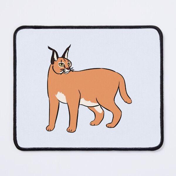 Item preview, Cute caracal illustration  designed and sold by Yarafantasyart.