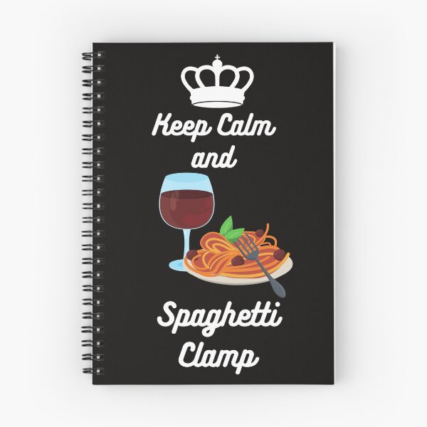 Item preview, Keep Calm and Spaghetti Clamp Italian Cuisine designed and sold by MiSuPa.