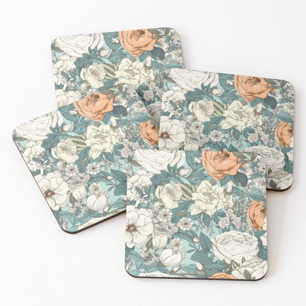 Item preview, colourful watercolour Flowers, digital art designed and sold by AthenaUK.