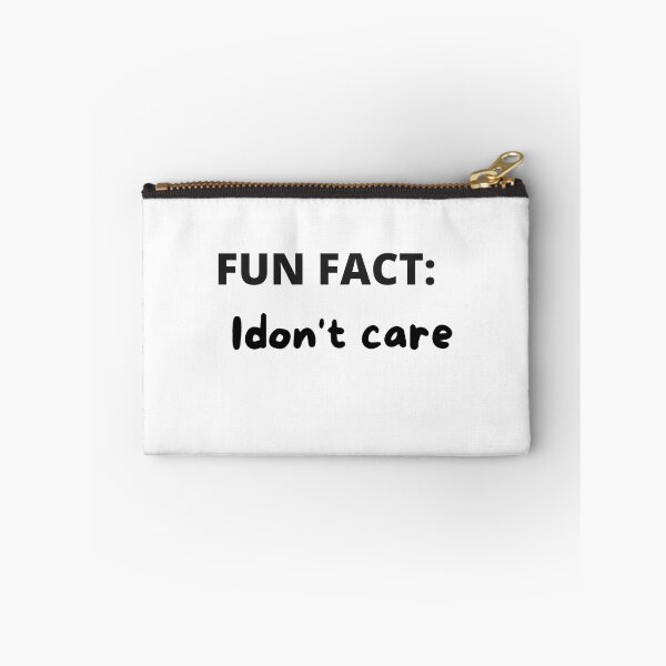 Item preview, Fun Fact: I Don't Care designed and sold by sooma-corner.