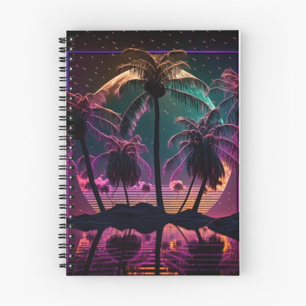 Item preview, Synthwave Neon Palms designed and sold by VhsNeon.