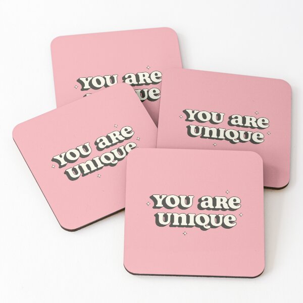 Item preview, You Are Unique Positive Affirmation designed and sold by bykirstco.