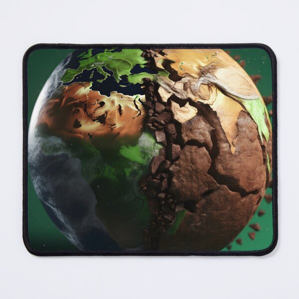 Item preview, Cracked Earth VS Green Earth Concept designed and sold by M16ka7a.