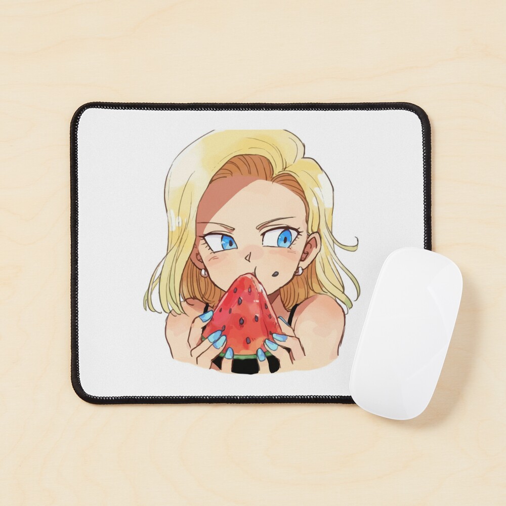 Dragon Ball Z Cute Android 18 X Fresh Watermelon - Dragon Ball