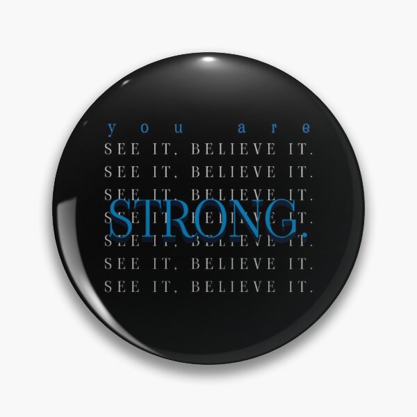 Item preview, Tu eres fuerte. Véalo, créalo. designed and sold by DigiValk.