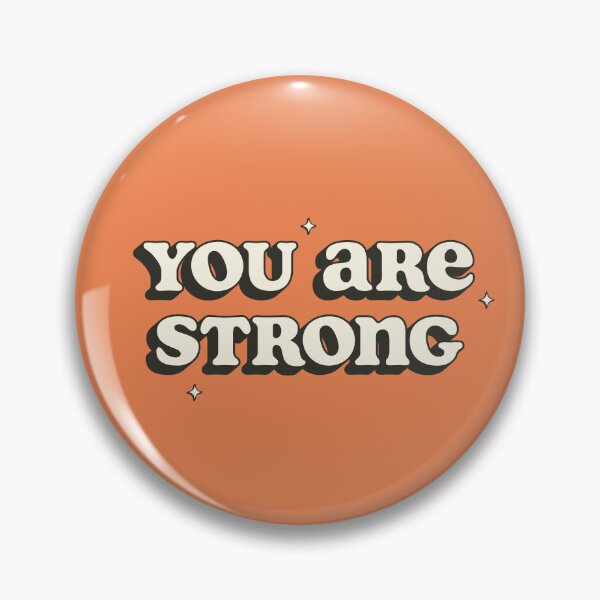 Item preview, You Are Strong Positive Affirmation designed and sold by bykirstco.