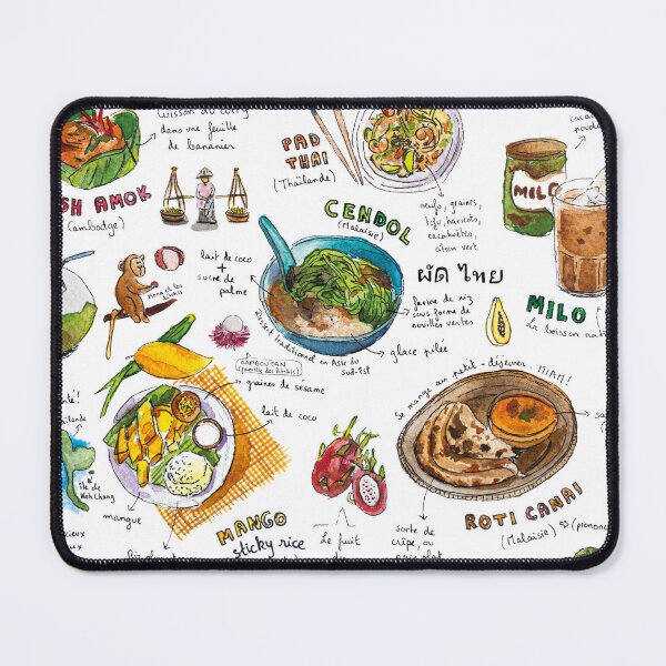 Item preview, Dishes from South East Asia designed and sold by LinaKahal.