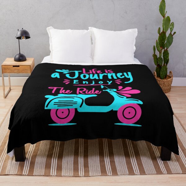 Item preview, Neon Inspirational Quote Art: Enjoy the Ride designed and sold by AbundanceSeed.