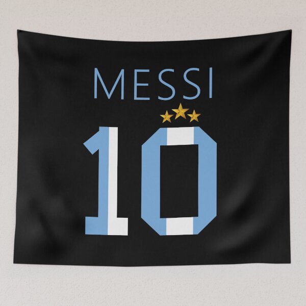 Item preview, Messi argentina number 10 with 3 stars ver 1 designed and sold by TheMillusion.