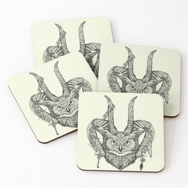 Item preview, Spirit Guide Black and White designed and sold by Greydn.