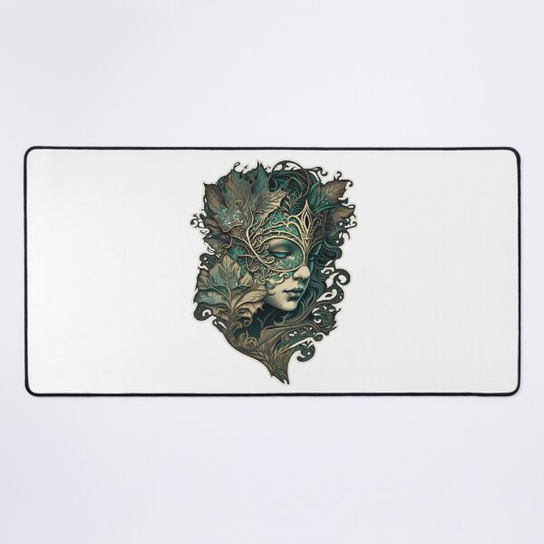 Item preview, VENICE CARNIVAL MASK ILLUSTRATION designed and sold by ARTISTRY  ATELIER.
