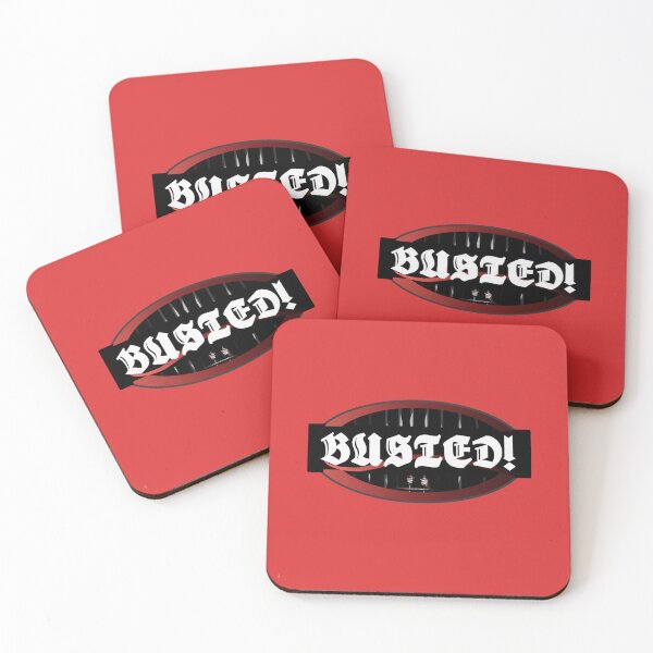 Item preview, Busted Logo Jail Cell red designed and sold by Artbysaeme.