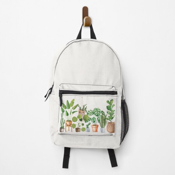 Item preview, House Plant Quote watercolor Illustration designed and sold by Nature Hues.