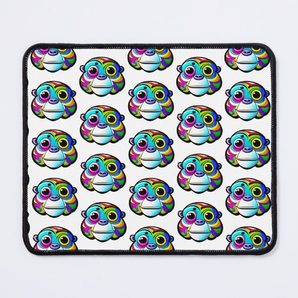 Item preview, Monkey Glasses Pop Art Design designed and sold by RoboWear.