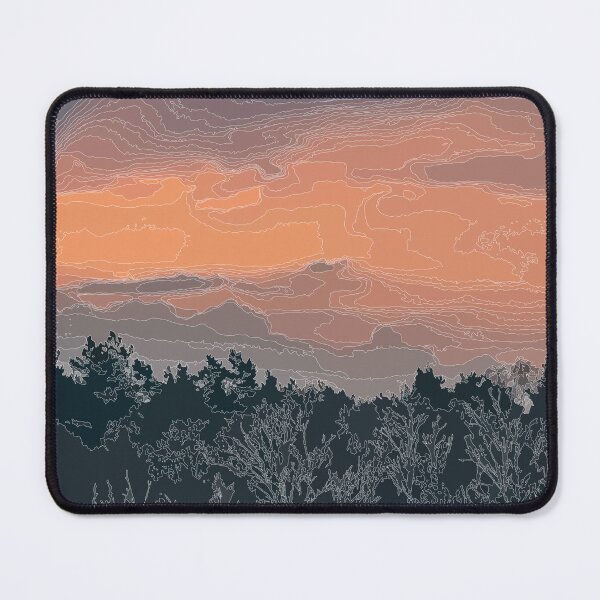 Item preview, sunset and trees designed and sold by SunGraphicArt.