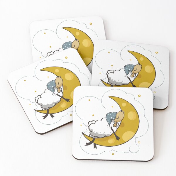 Item preview, Sheep sleeping on the Moon designed and sold by VaskanianArt.