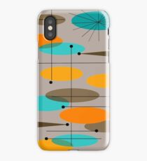 Mid-Century Modern Ovals III iPhone Case/Skin