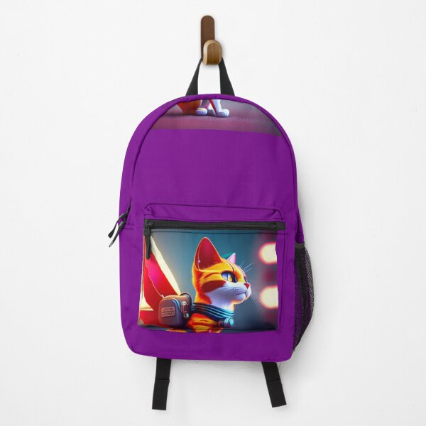 Item preview, Funny flying Tom Cat mascot with rocket designed and sold by Right-UR.
