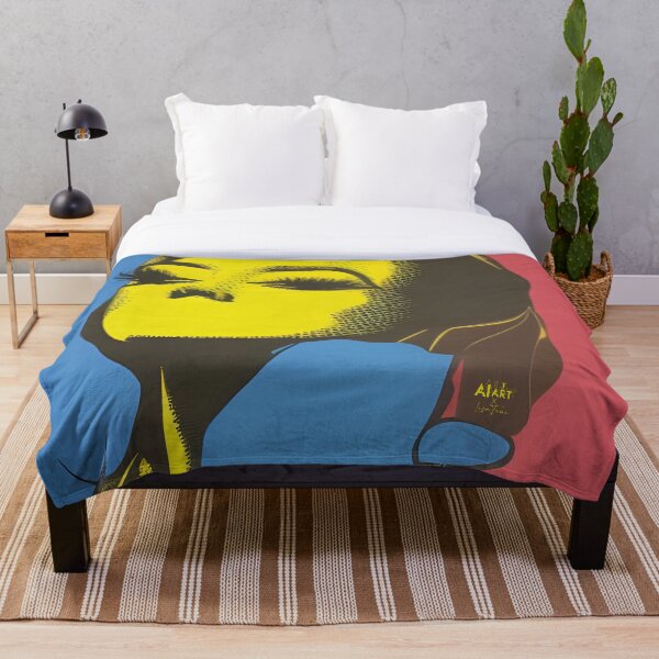 Item preview, Silence. Pop Art Woman Portrait designed and sold by LisaTumi.art.