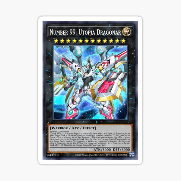 Number 99 Utopia Dragonar" Sticker for Sale by LillianHee | Redbubble