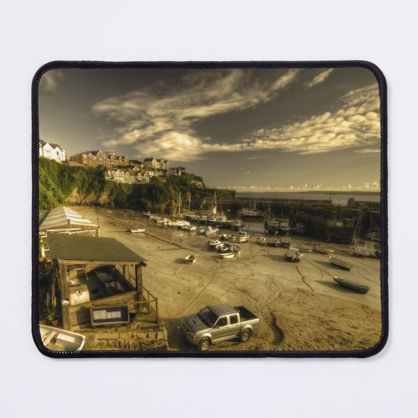 Item preview, Dawn over Newquay Harbour designed and sold by hawkie.