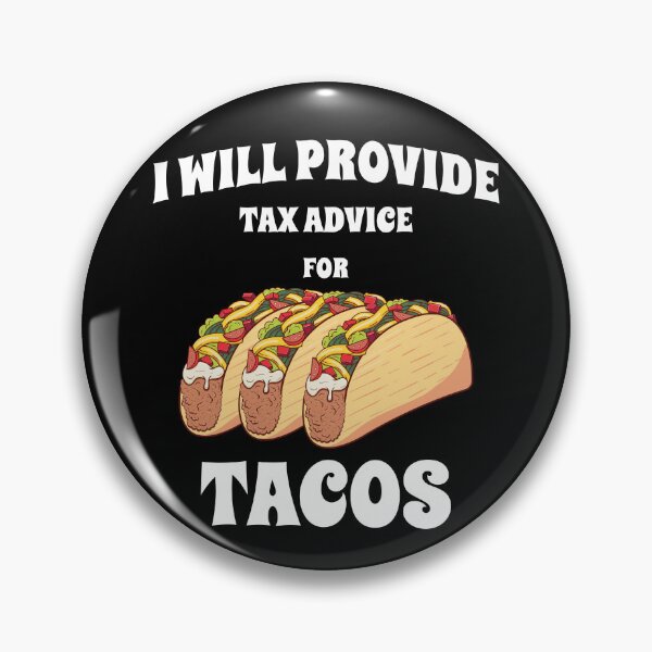 Item preview, I will provide tax advice for tacos designed and sold by JoRealm.