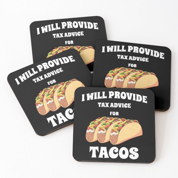 Item preview, I will provide tax advice for tacos designed and sold by JoRealm.